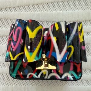NWOT Betsey Johnson Colorful Graffiti Women's Bag